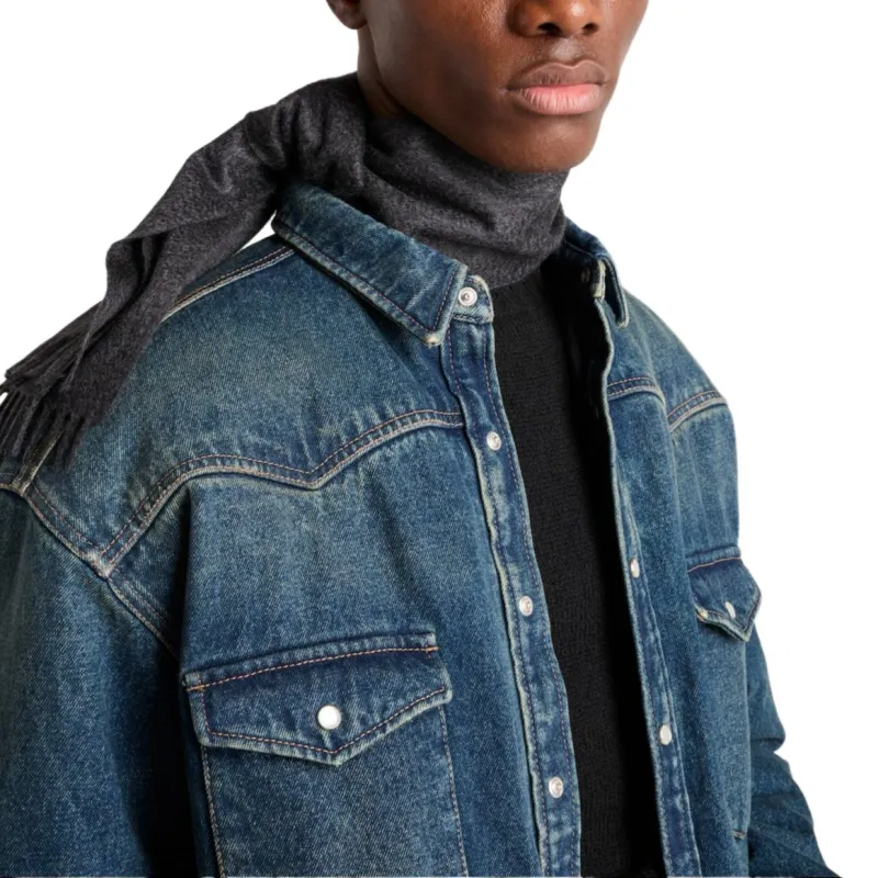 PRADA Padded Denim Shirt-3