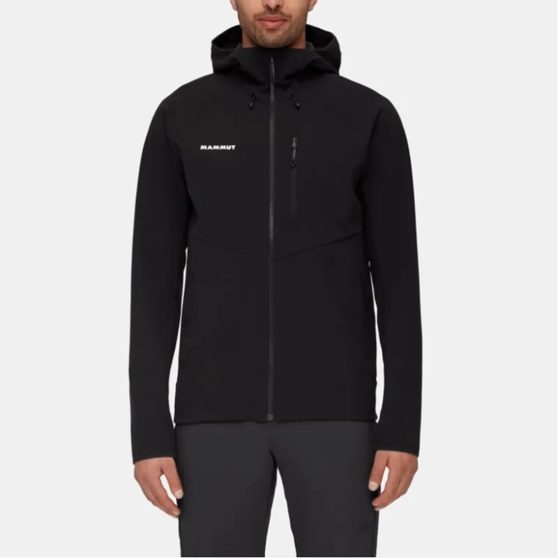 MAMMUT Jackets Coats Unisex Black Comes With Necklace-3