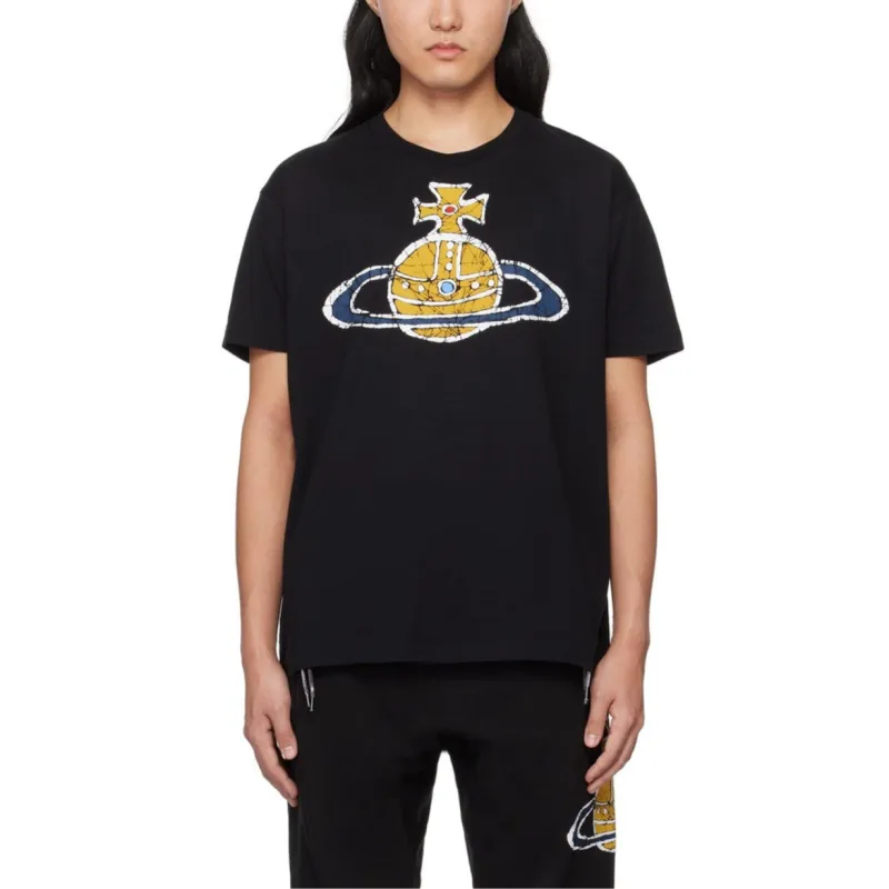 Vivienne Westwood Orb Printed Crewneck T Shirt-3