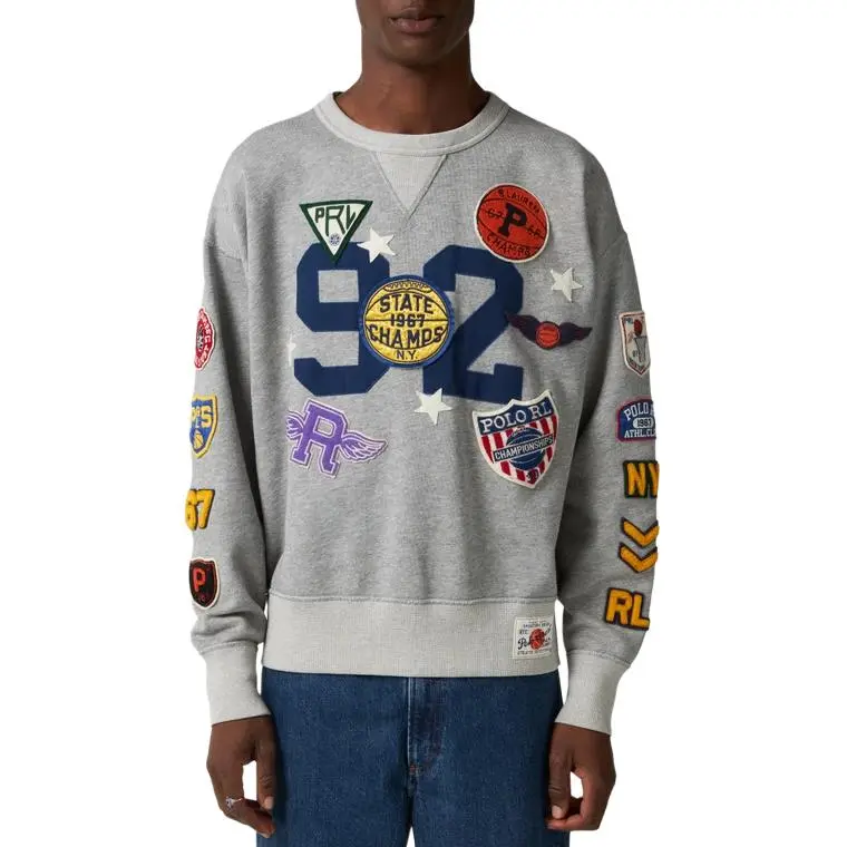 Polo Ralph Lauren Patch Detailed Crewneck Sweatshirt-2