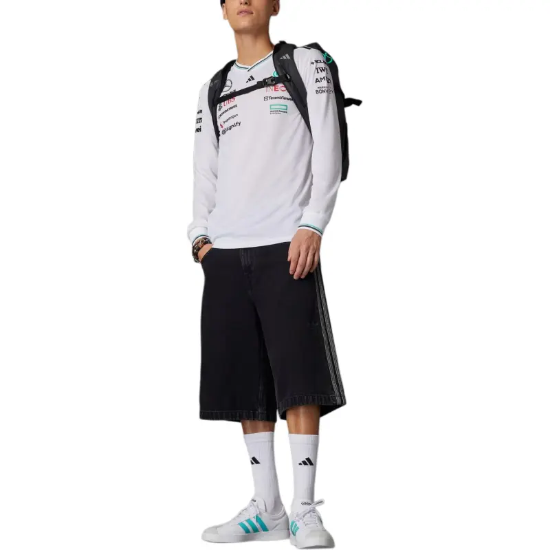 Adidas X Mercedes Formula One Team Jersey T Shirt-1