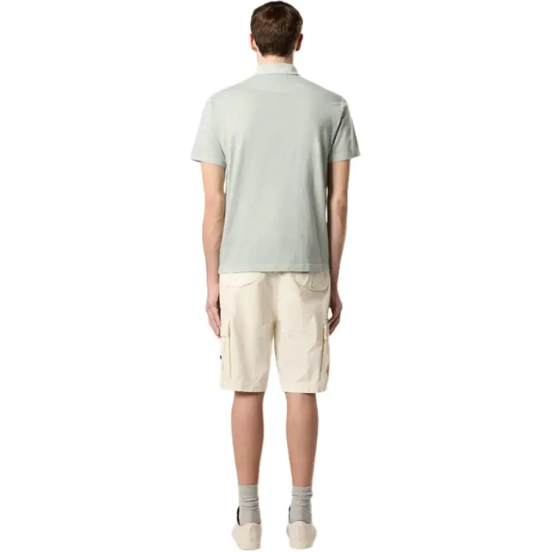 STONE ISLAND Logo Patch Short Sleeved Polo Shirt-2