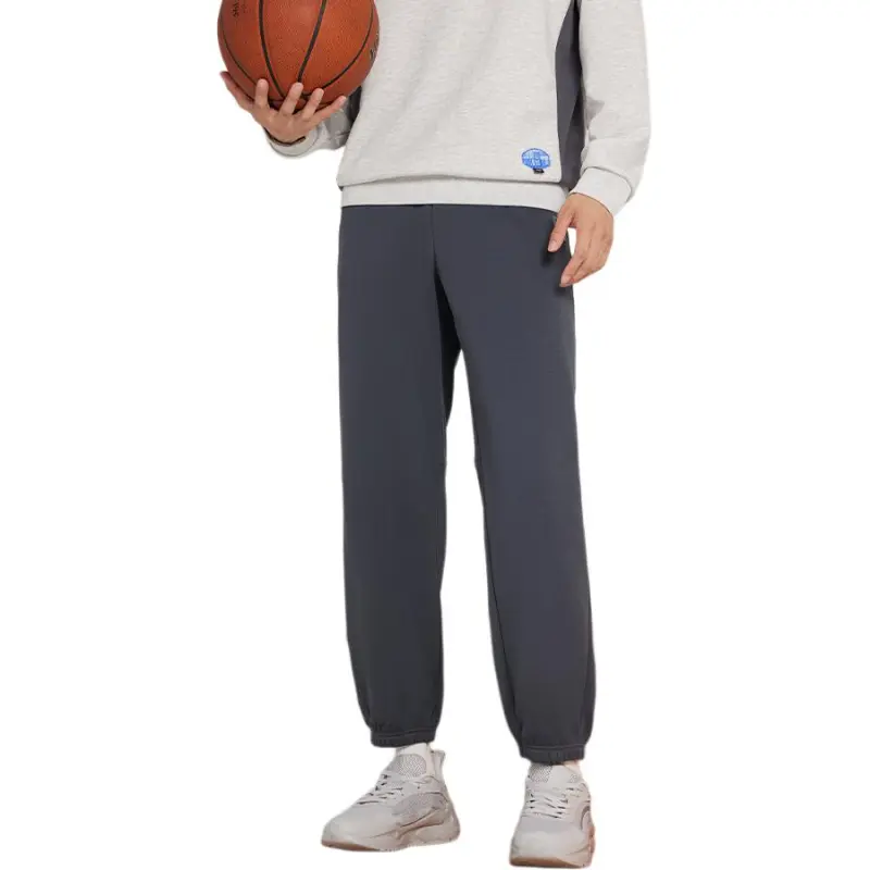 361° Basketball Collection Knitted Sports Pants Men's Gravel Gray-2
