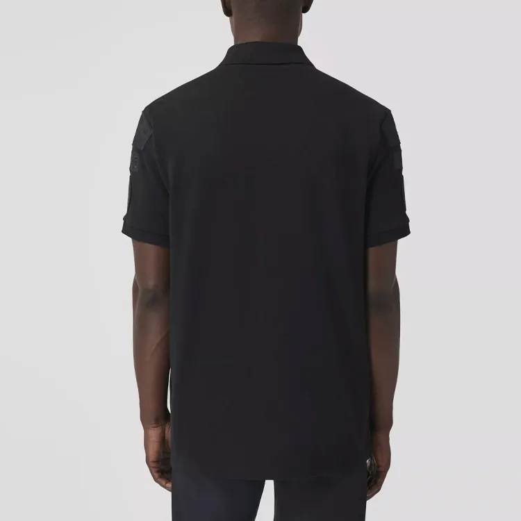 Burberry Polo Shirt Men's Black-3