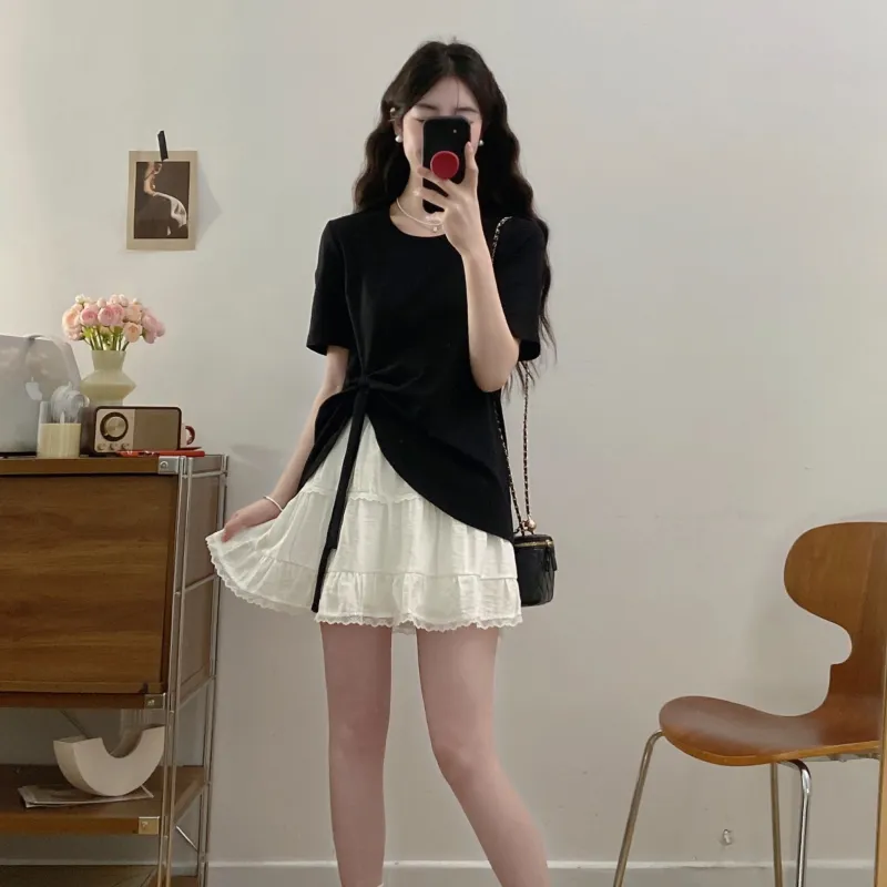 GULIANFEI Two Piece Skirt Sets Women's-3