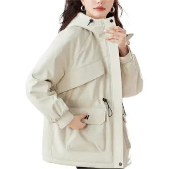TERRE BLEUE Puffer Jacket Women's Beige