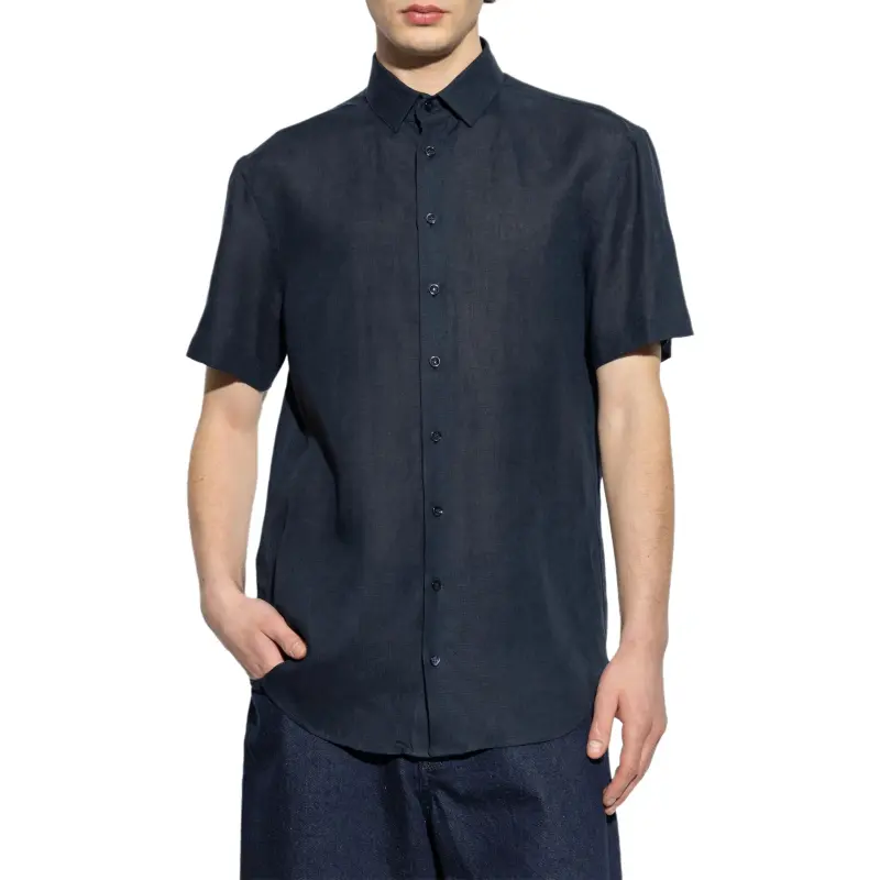 GIORGIO ARMANI Linen Shirt-1