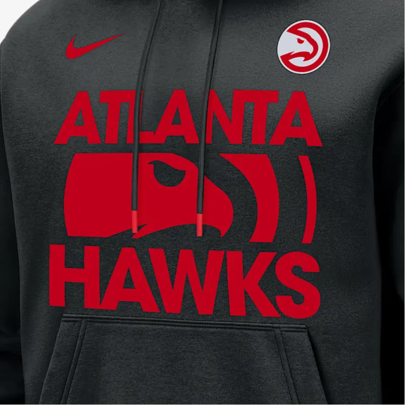 Nike Atlanta Hawks Club Courtside Men's Nike Nba Pullover Hoodie-2