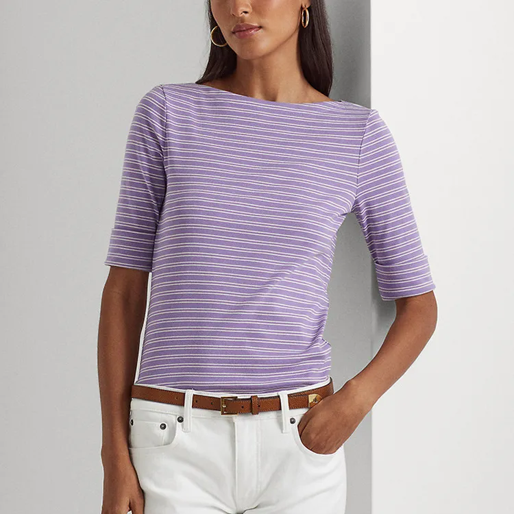 Polo Ralph Lauren SS23 T Shirt Women's Purple-1