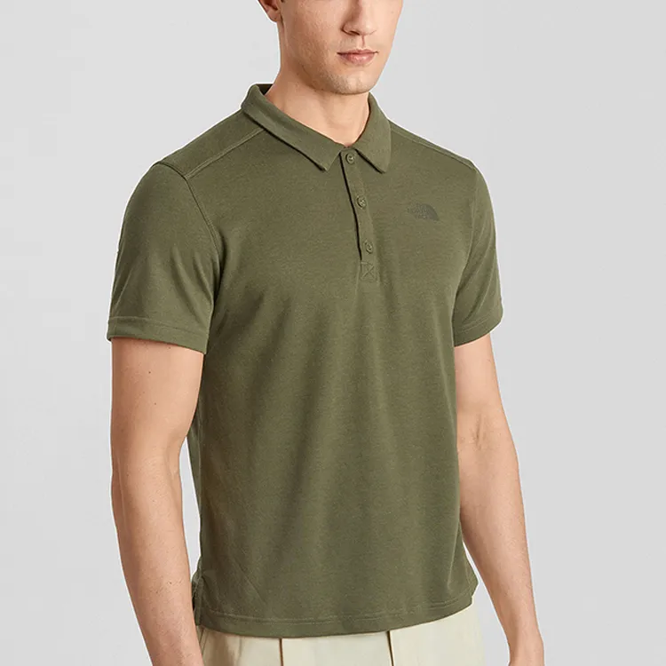 THE NORTH FACE Polo Shirts Men Green-2