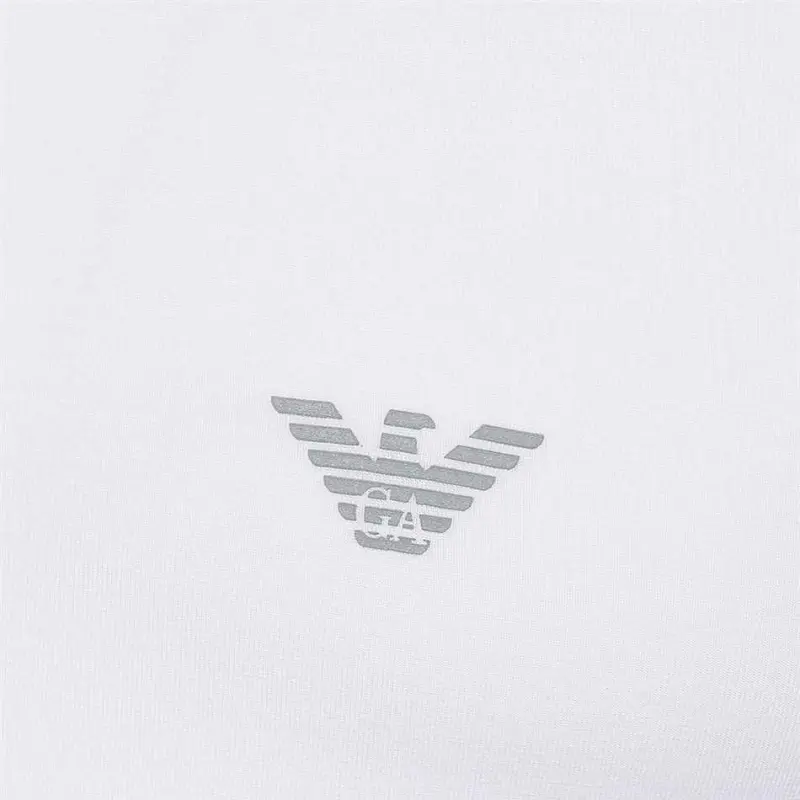 EMPORIO ARMANI T Shirts Men White-2