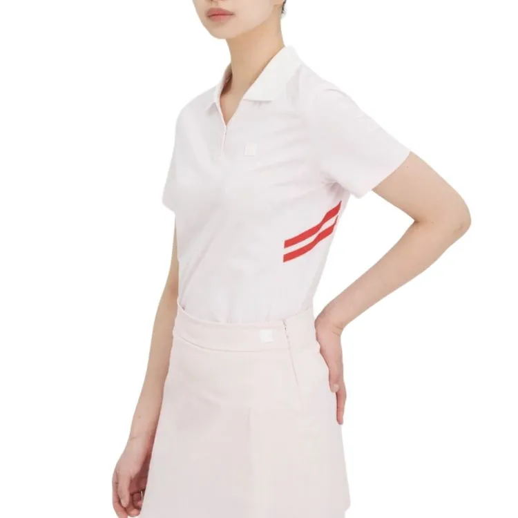 FILA Polo Shirt Women's Light Pink-3