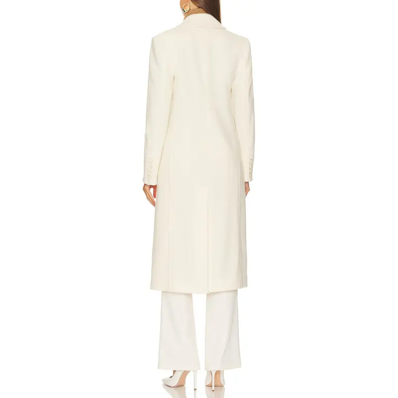 VERONICA BEARD Coats Women's Ivory White-2