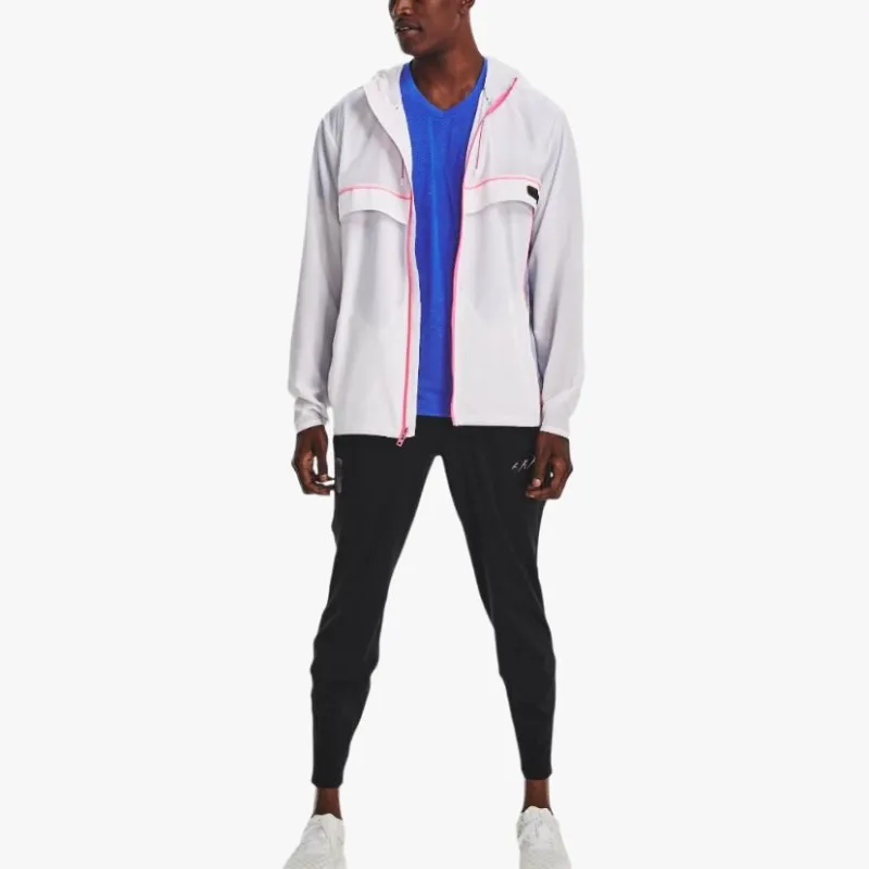 Under Armour Run Anywhere Jackets Coats Men's White-2