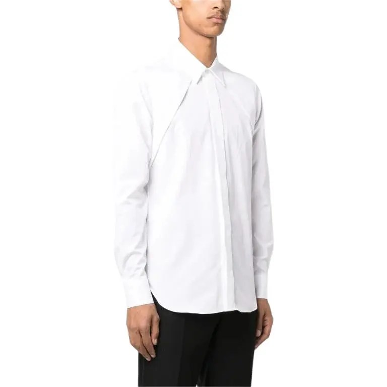 Alexander McQueen Long Sleeved Buttoned Cuff Shirt-4