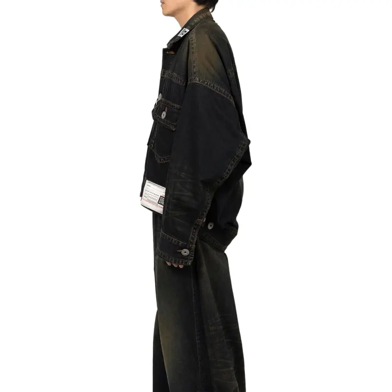 Maison Mihara Yasuhiro Amateur Sewn Like Denim Jacket-4