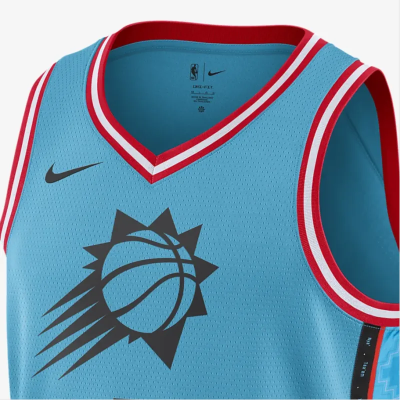 Nba X Nike Basketball Jerseys Unisex Blue-2