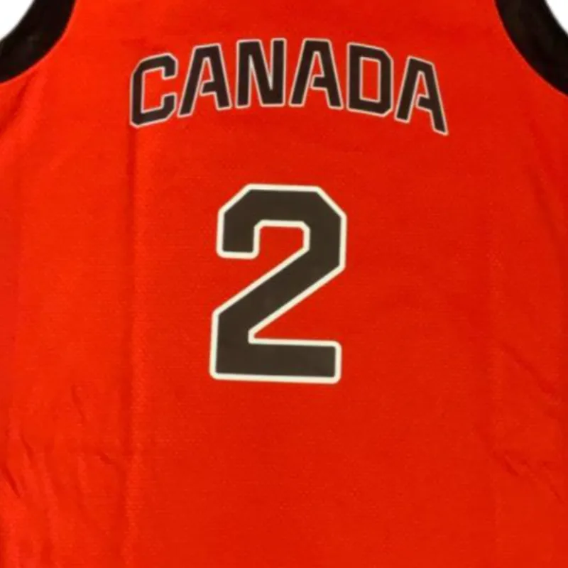 Nike Canada Basketball Jersey Men's Red-2