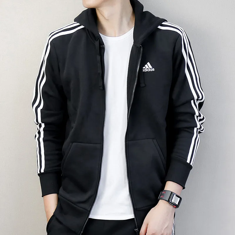 Adidas Jackets Coats Men's Black-5