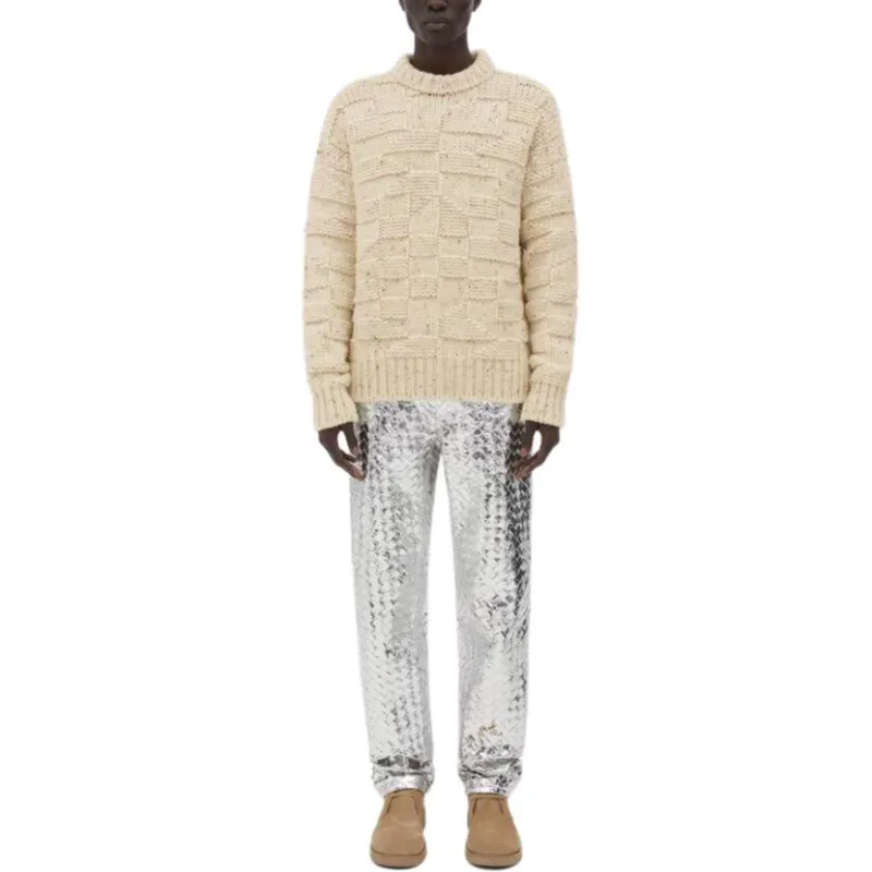 Bottega Veneta SS23 Sweater Men's White-2