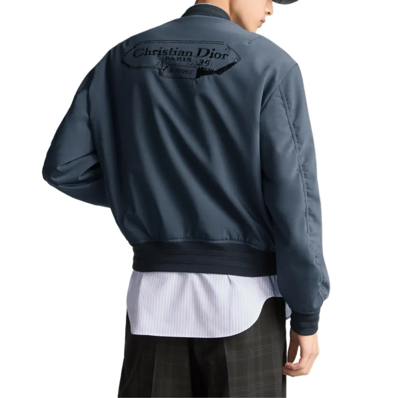 DIOR Archives Labels Bomber Jacket-3