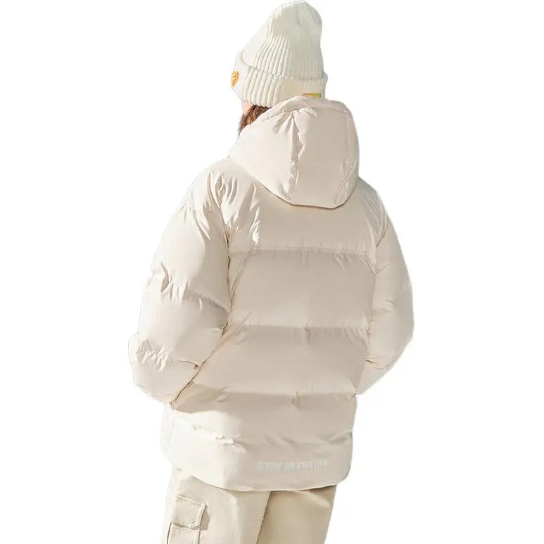 FILA FUSION FOB Down Jacket Unisex Wheat Cream-4