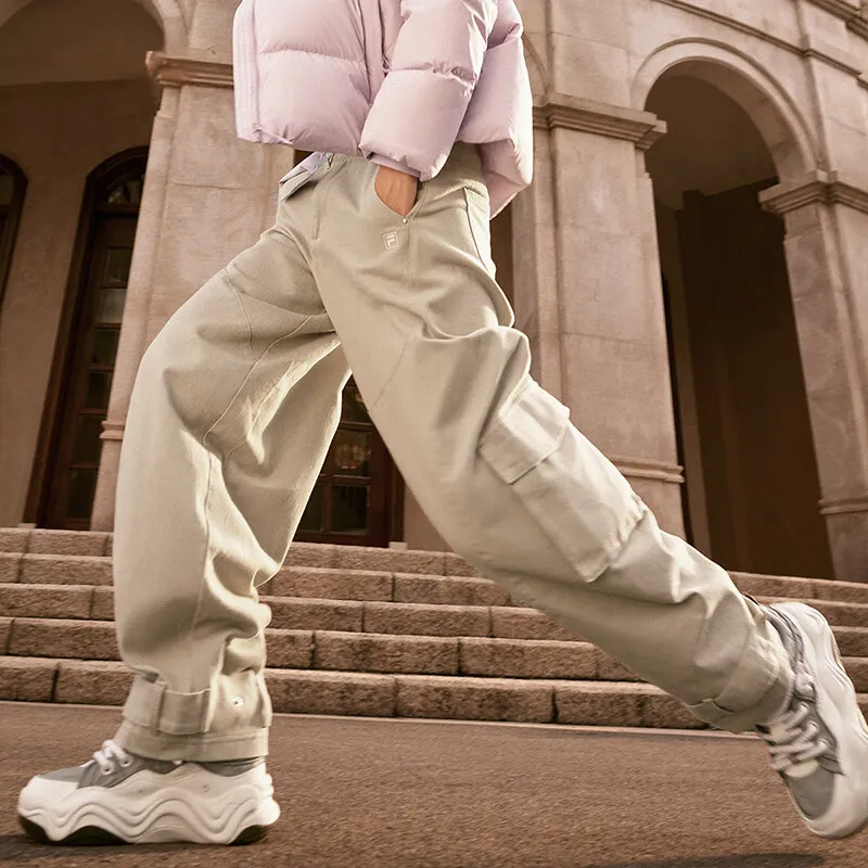 FILA ORIGINALE Cargo Pants Women's Khaki-3