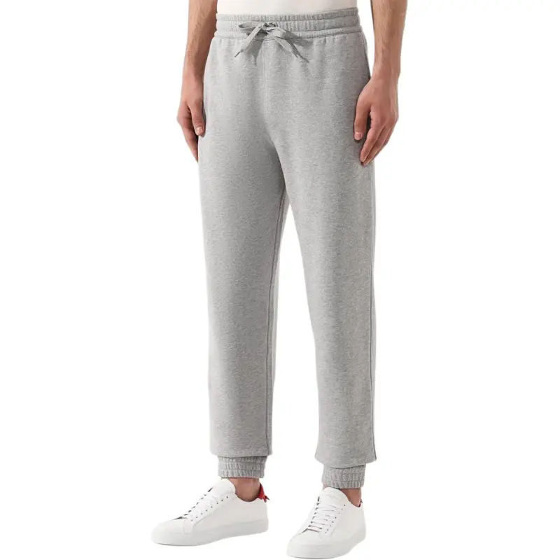 Burberry Knitted Sports Pants Men's Gray-2