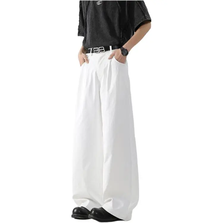 BEAR UNION Casual Pants Unisex White-4
