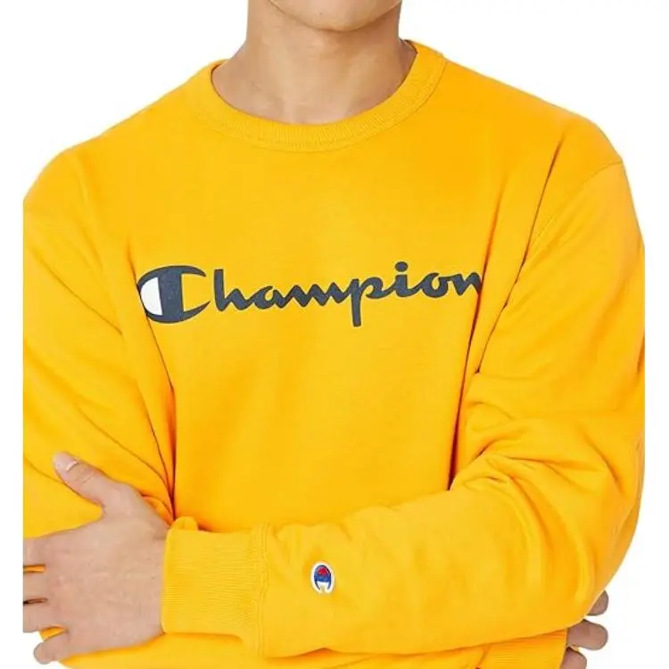 Champion Sweatshirts Men Yellow-3