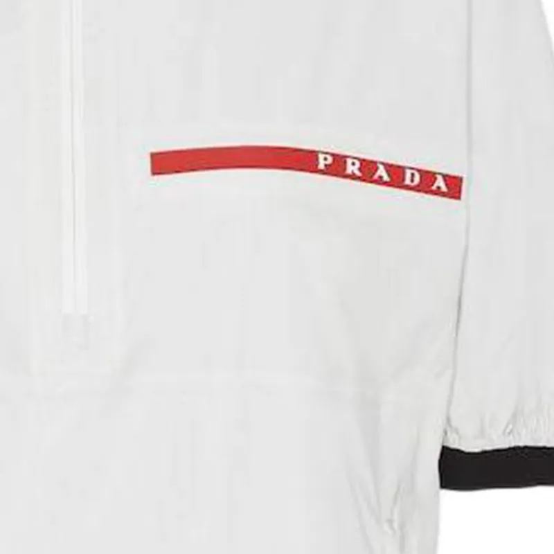 PRADA Trench Coat Women's White-4