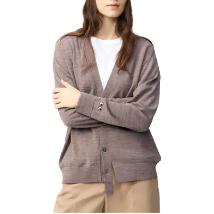 Anya Hindmarch X UNIQLO Knitwear Women's Coffee-1