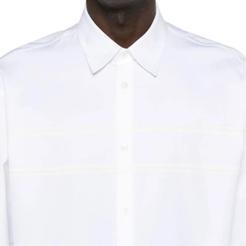 GUCCI Collared Long Sleeve Shirt-8