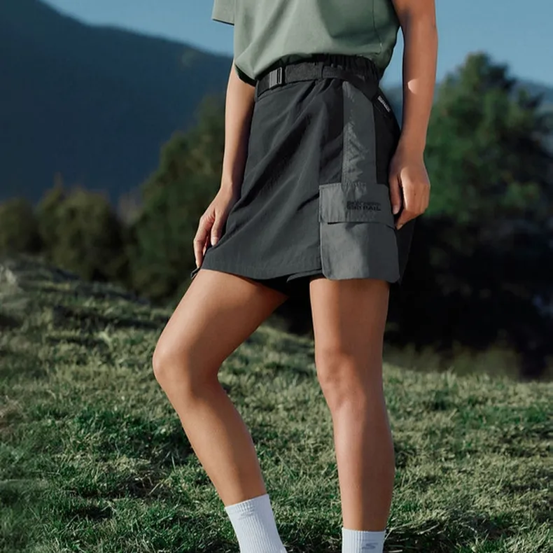 Skechers Cargo Shorts Women's Carbon Black-2