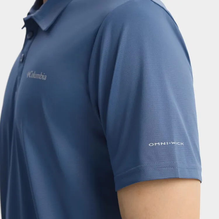 Columbia Polo Shirts Men Blue-3