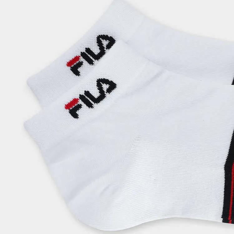FILA Ankle Socks Men's 1 Pack Standard White-3