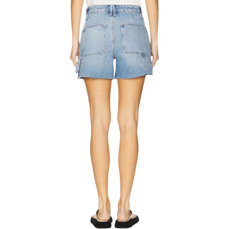 GOOD AMERICAN Denim Shorts Women's Blue-1