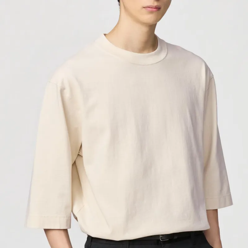UNIQLO U Collection SS25 T Shirt Men's Beige-2