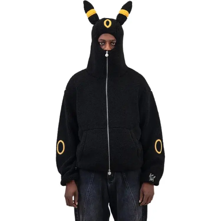 Pokemon X Vandy The Pink Umbreon Fleece Jacket-3