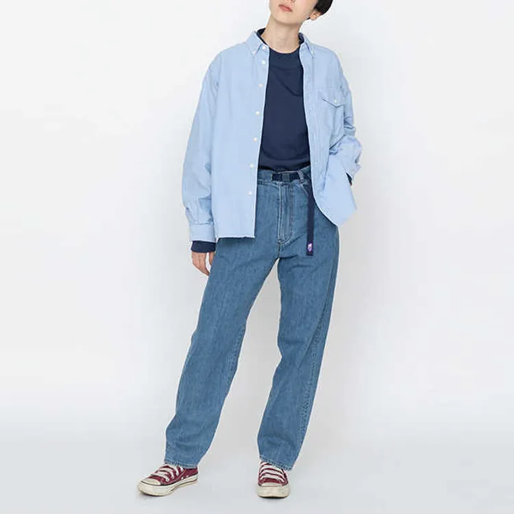 THE NORTH FACE PURPLE LABEL Shirt Unisex Blue-1