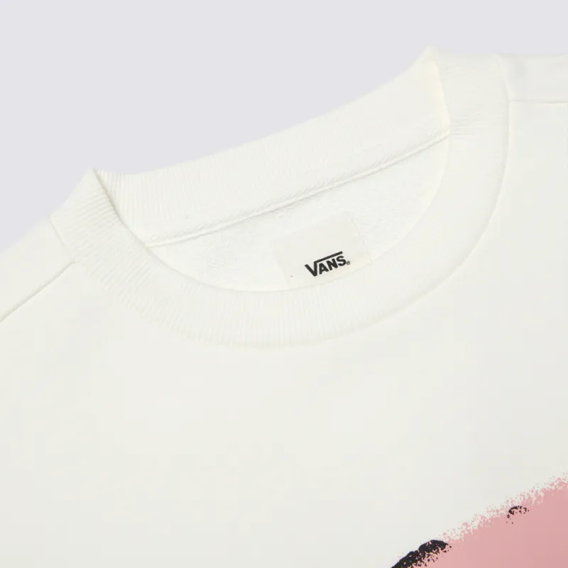 Vans VANS CREW Mixed GFX Sweatshirt Women's Cotton Candy-2