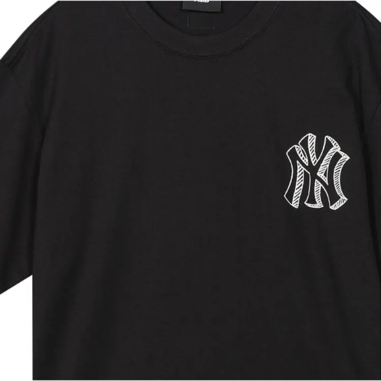 MLB New York Yankees T Shirts Unisex Black-2