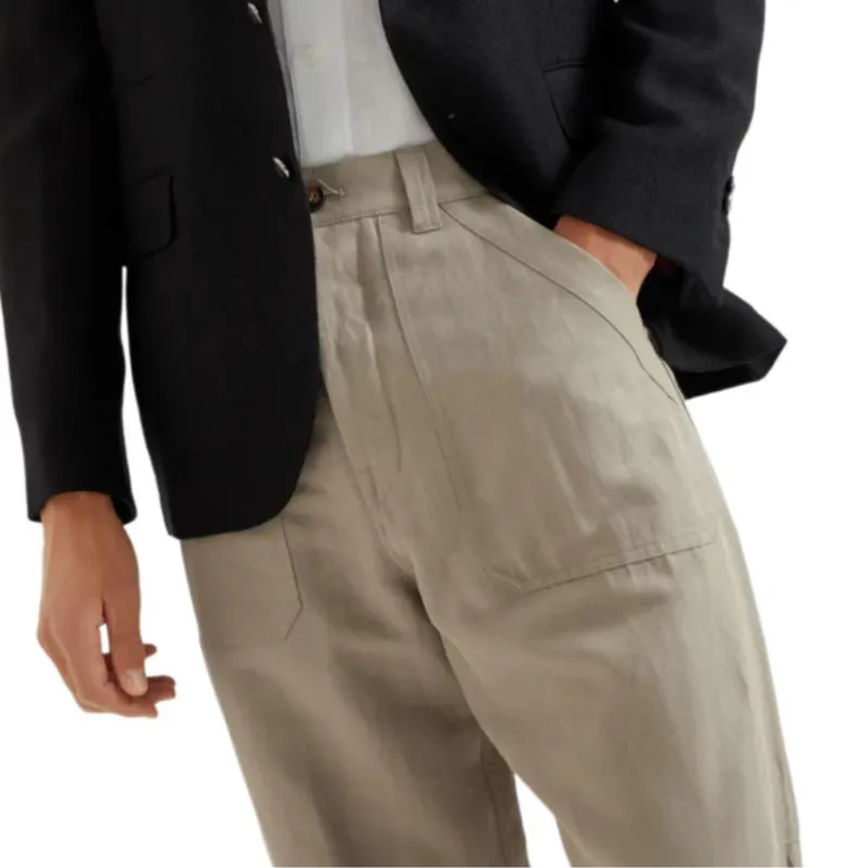 Brunello Cucinelli Drawstring Relaxed Fit Trousers-4