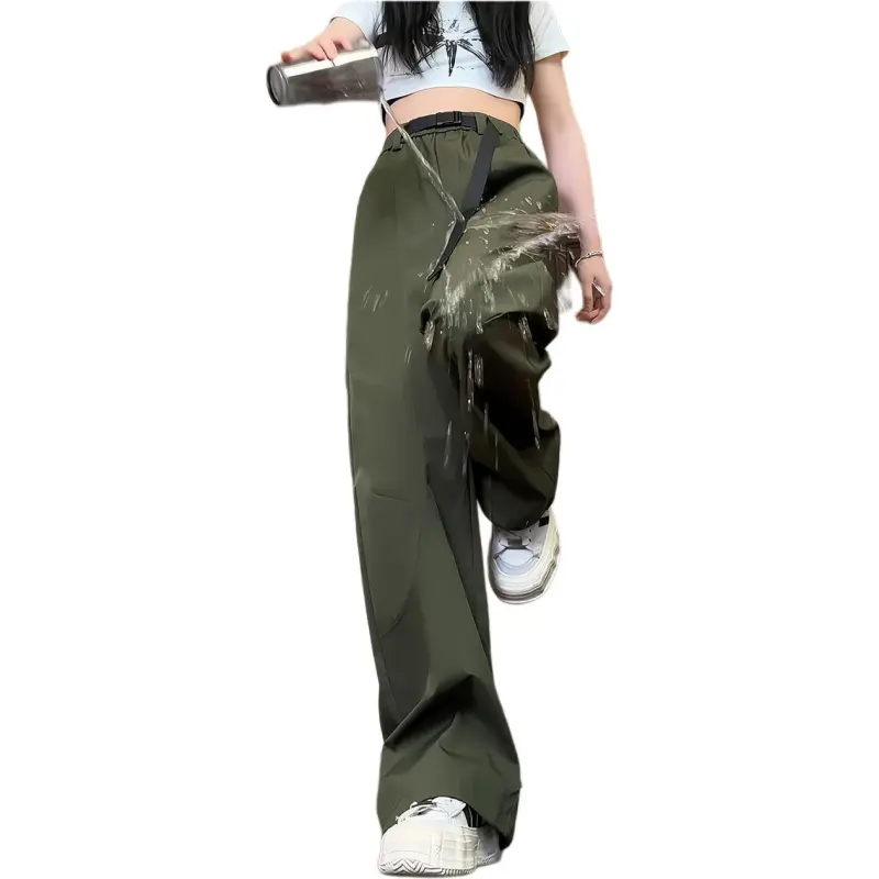 BEAR UNION Casual Pants Unisex Black-7