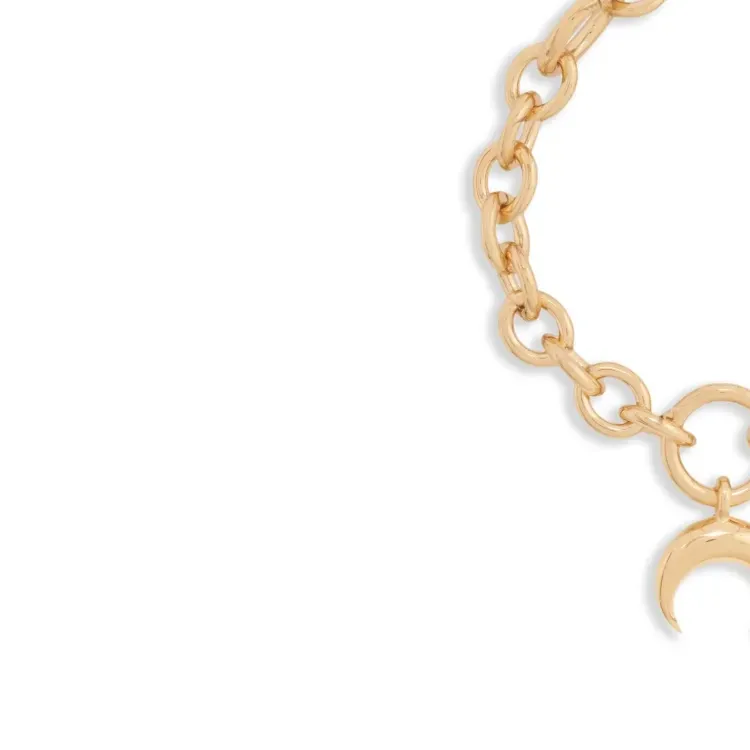 Marine Serre Moon Charm Bracelet-2