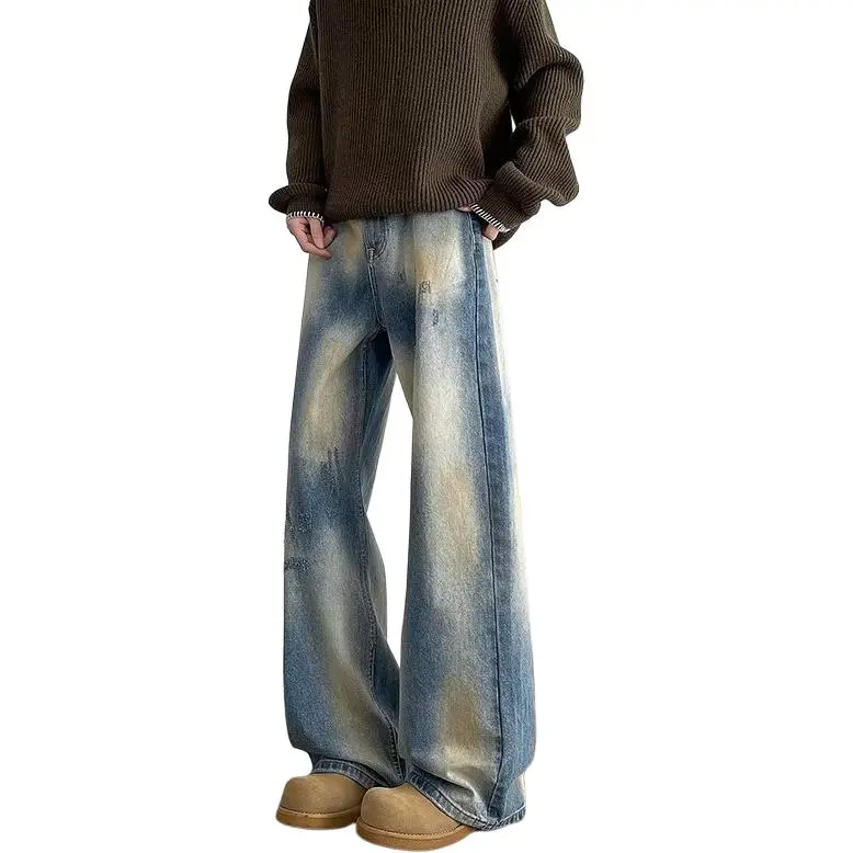 MGXEK Jeans Unisex Blue-1