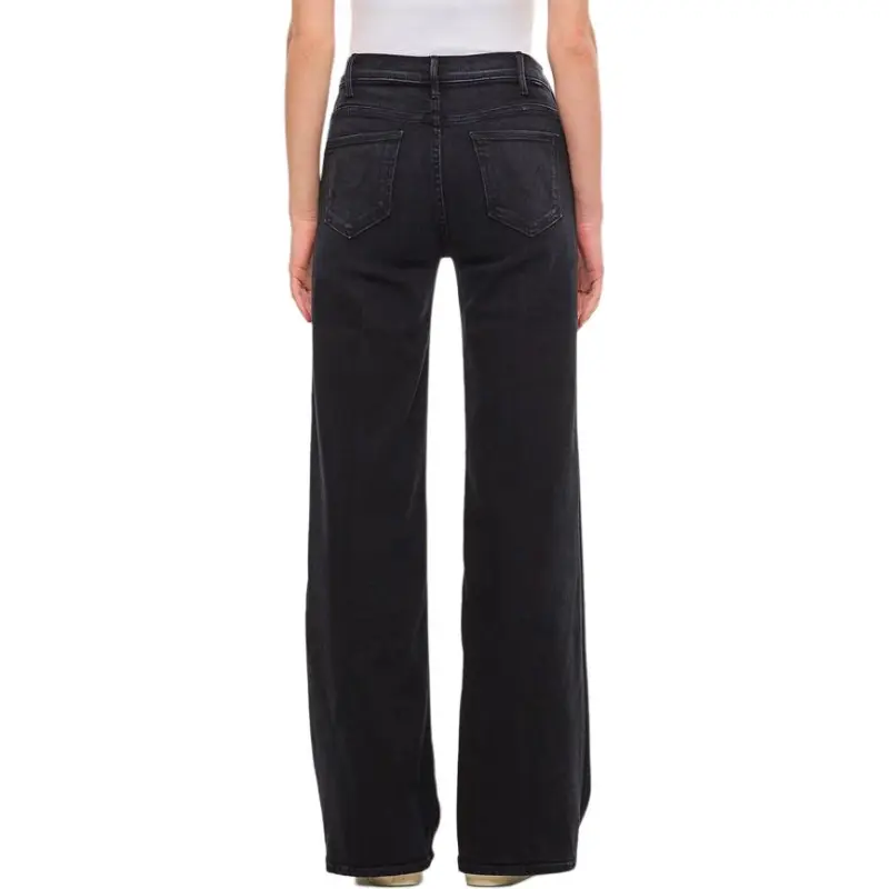 MOTHER The Hustler Roller Heel Wide Leg Jeans-2