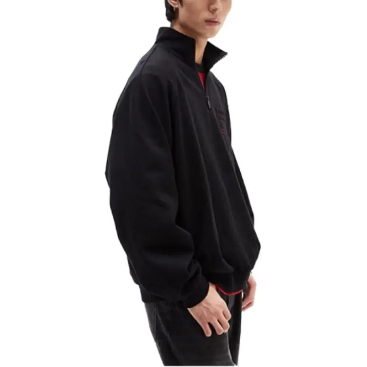 H&M New Year Sweatshirts Men Black-3