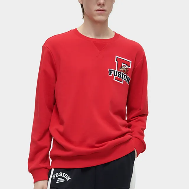 FILA FUSION CULTURE Sweatshirt Men's Eirland Red-5