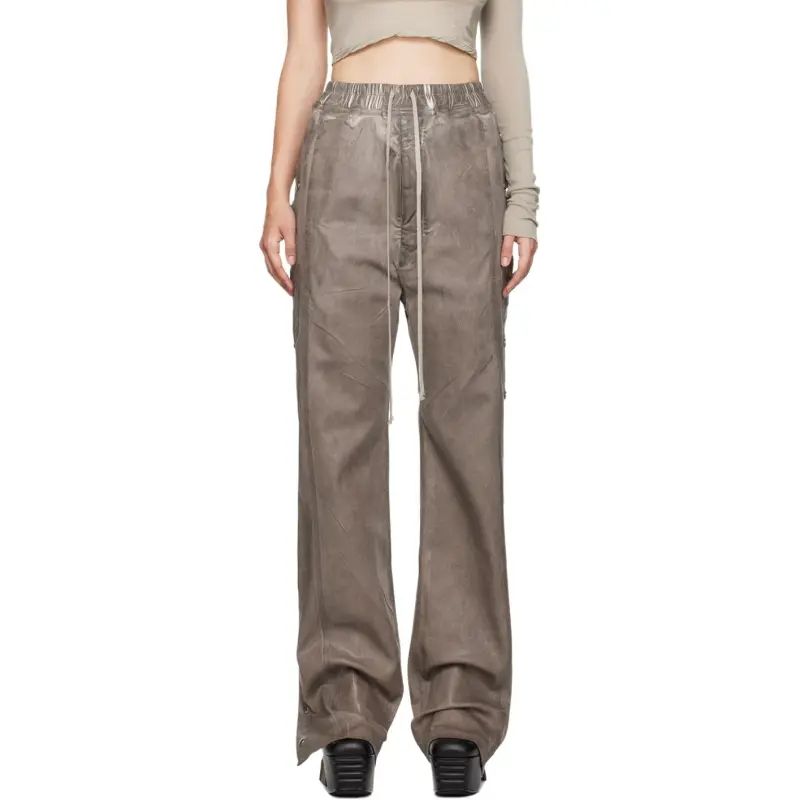Rick Owens DRKSHDW Pantaloni In Denim Pusher Pants Dust-3